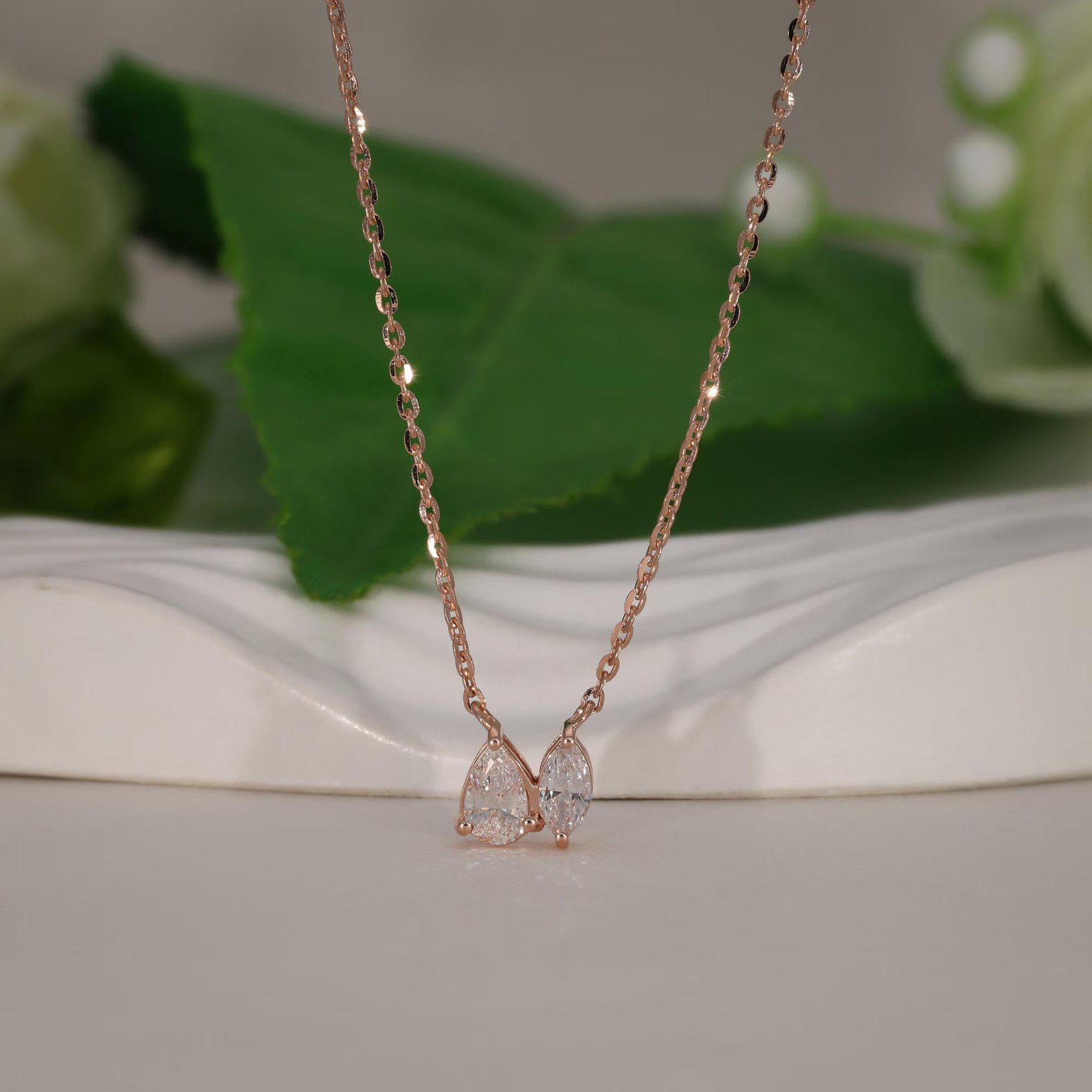 Toi Et Moi Diamond Necklace