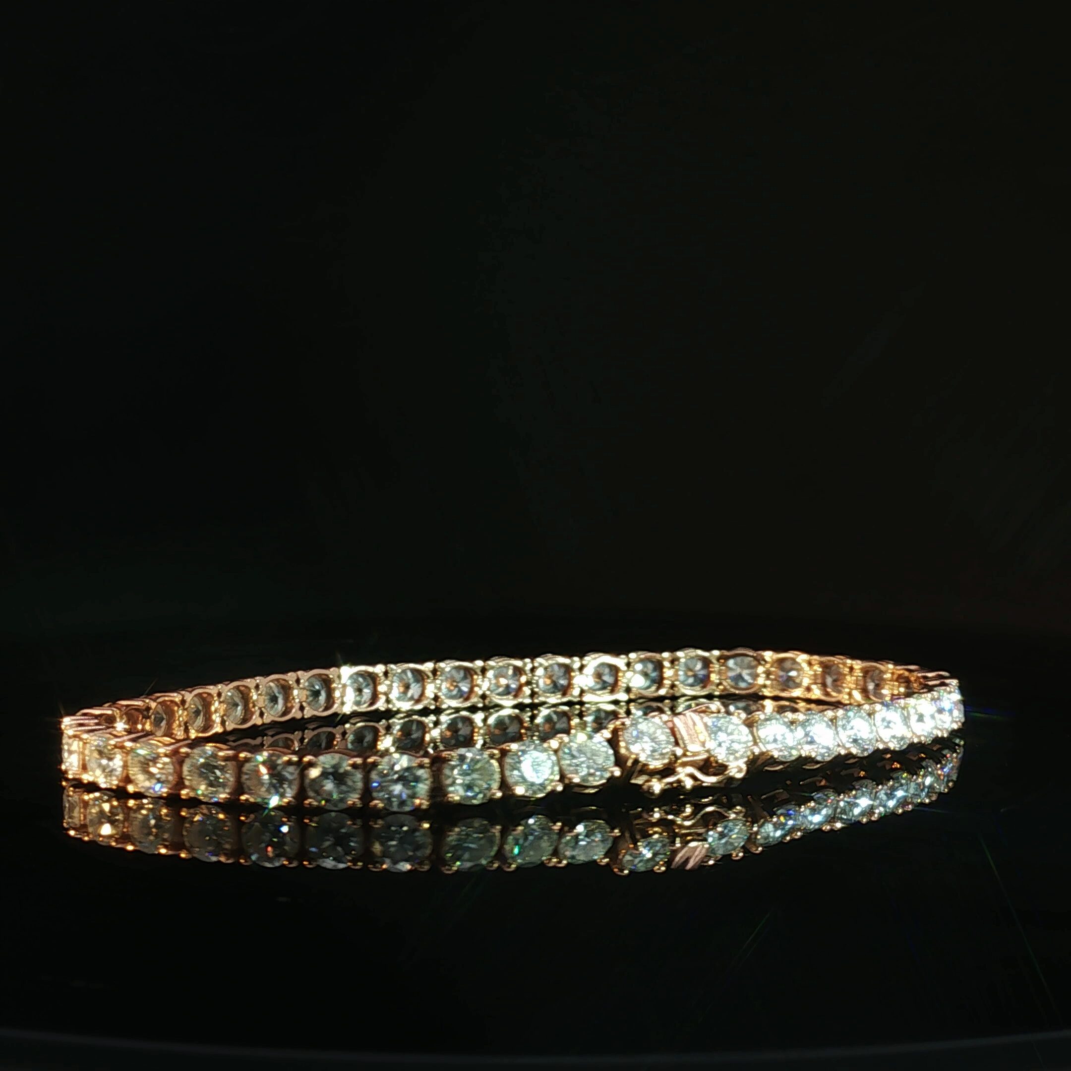 Round Diamond Tennis Bracelet