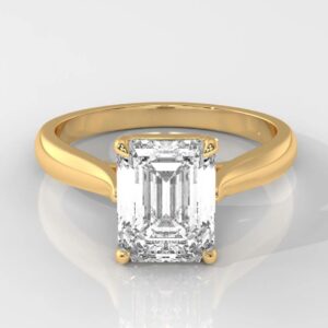 Radiant Cut Lab Grown Diamond Engagement Ring