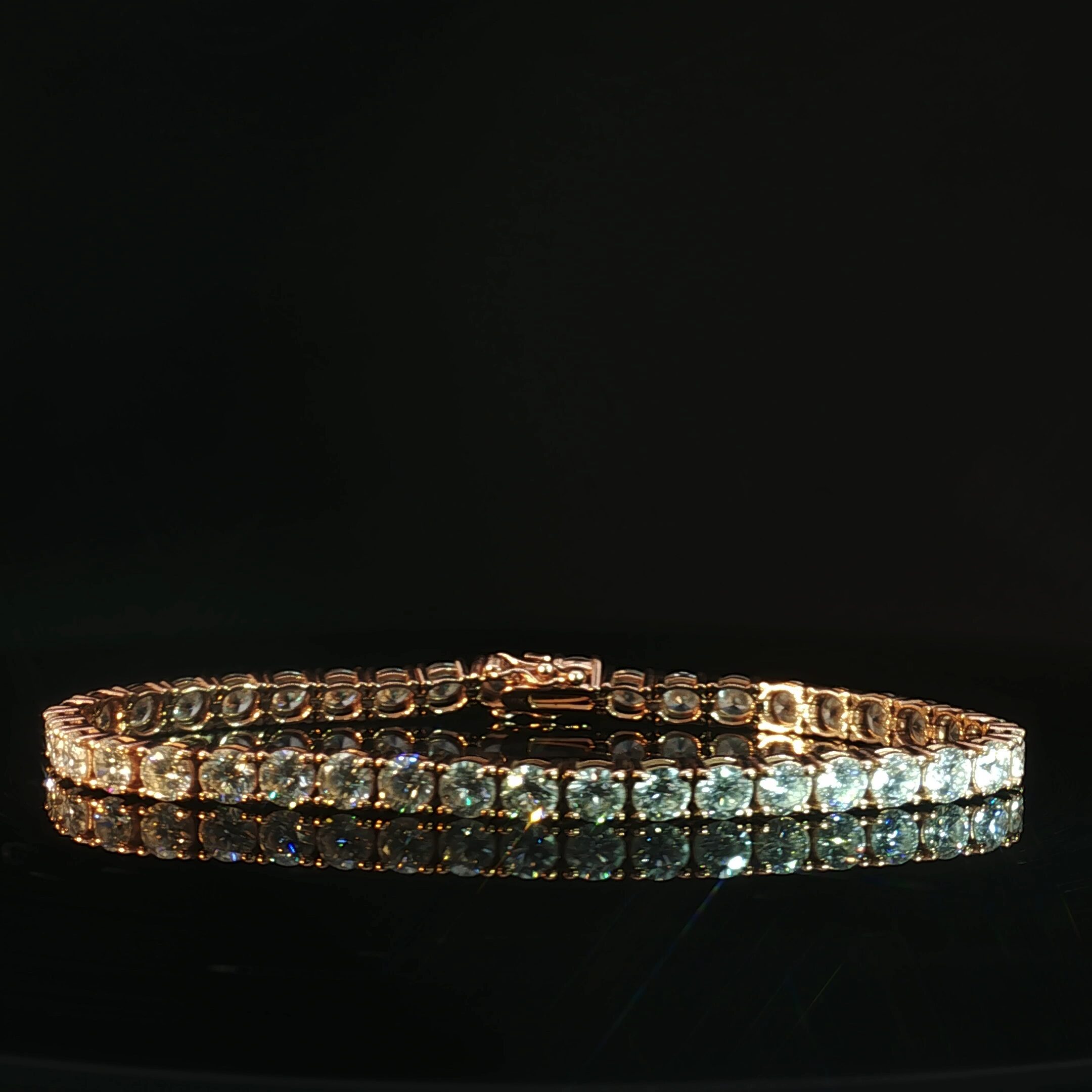 Round Diamond Tennis Bracelet - Image 3