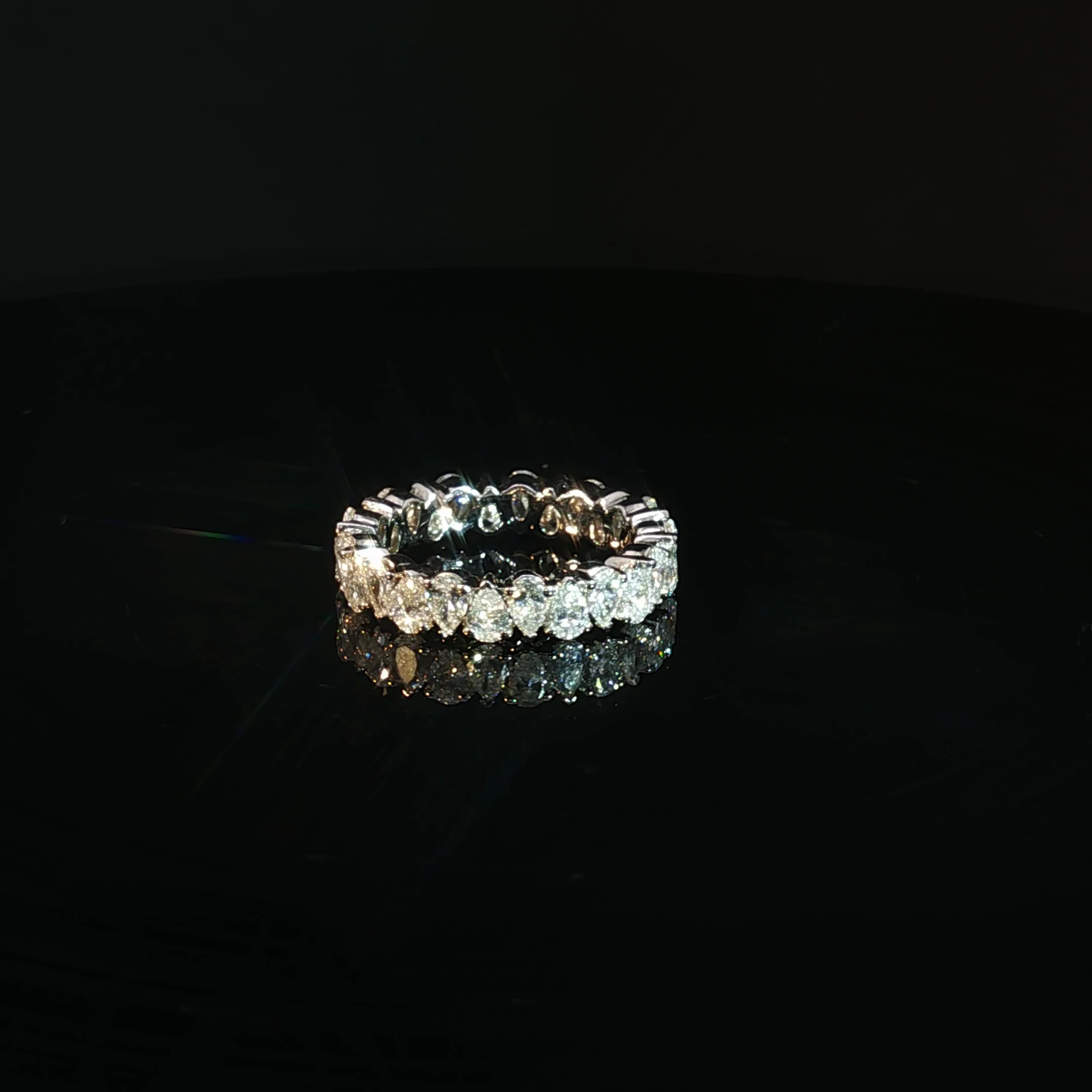 14K Gold Eternity Band with 2.62 CTW Diamonds - Image 2