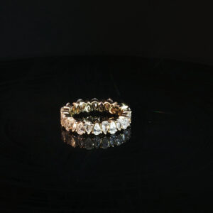 14K Gold Eternity Band with 2.48 CTW Diamonds
