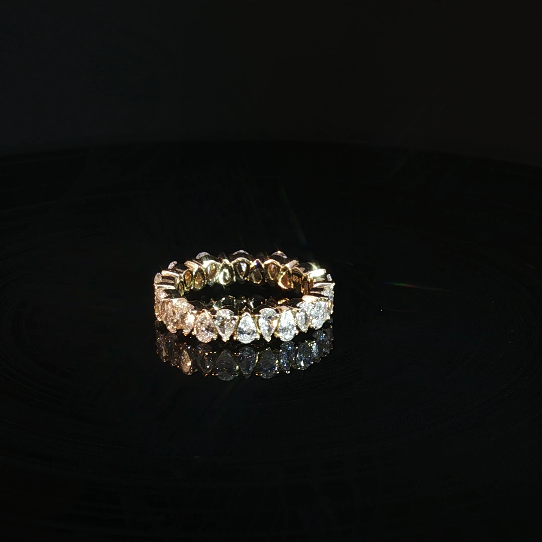 14K Gold Eternity Band with 2.48 CTW Diamonds