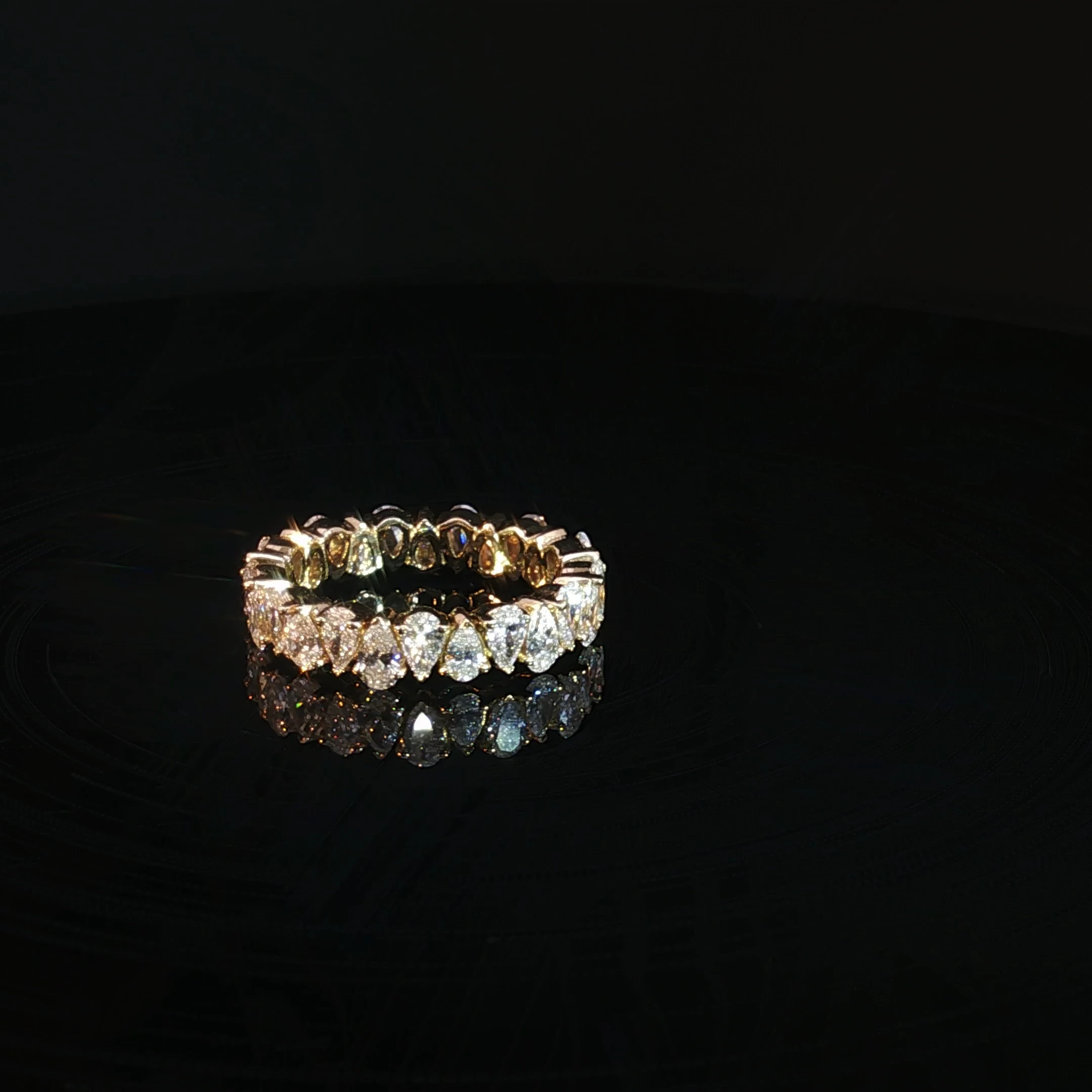 14K Gold Eternity Band with 2.48 CTW Diamonds - Image 2