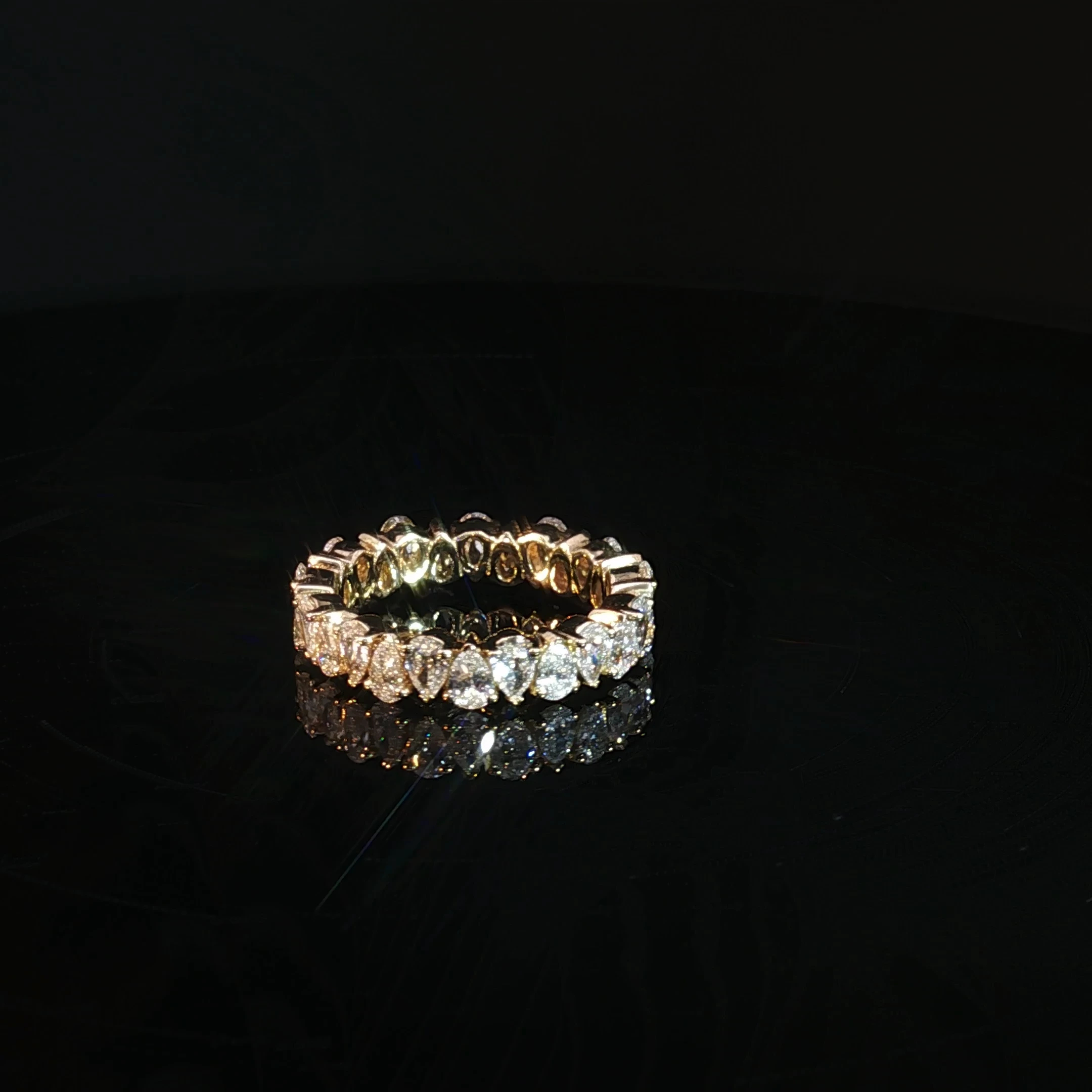 14K Gold Eternity Band with 2.48 CTW Diamonds - Image 3