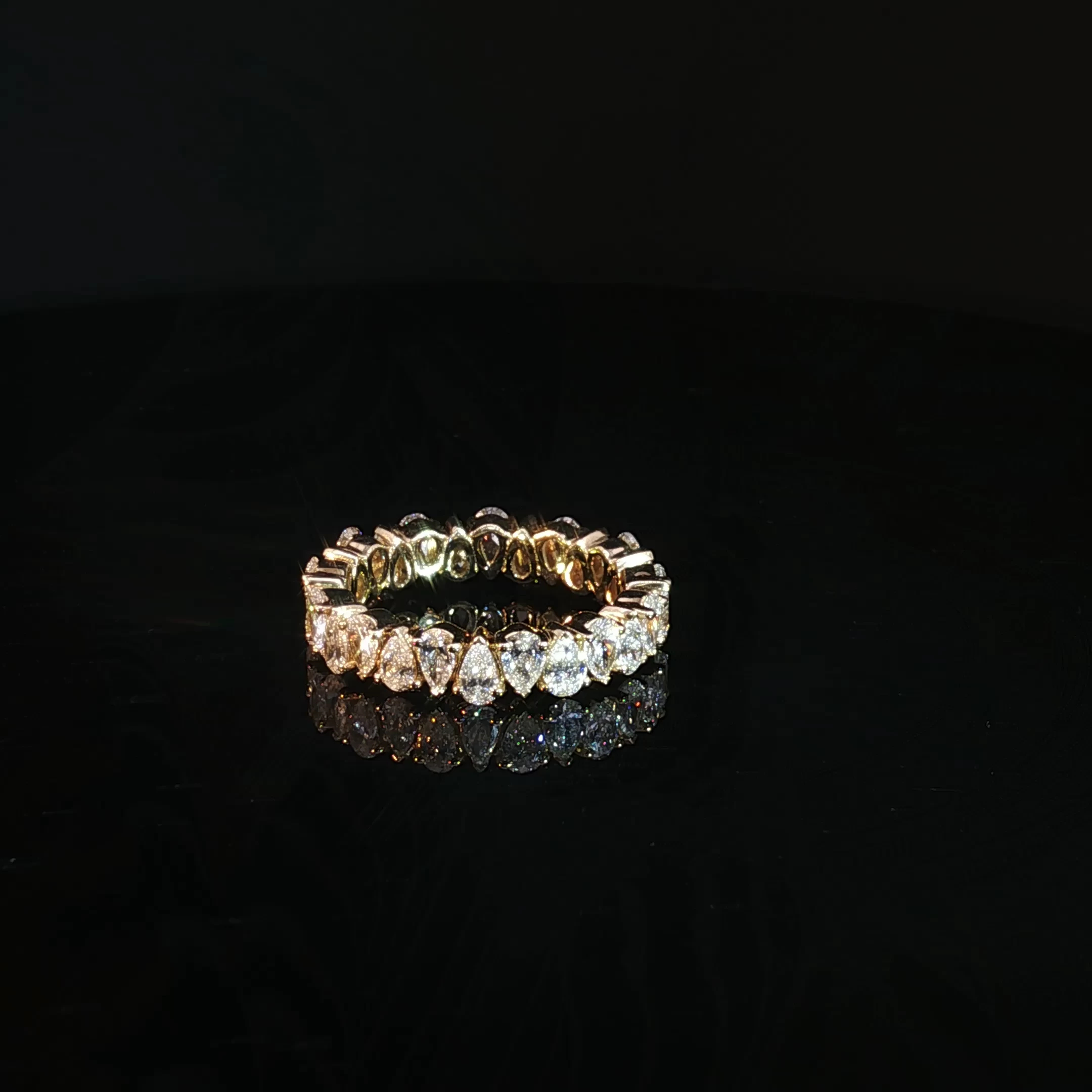 14K Gold Eternity Band with 2.48 CTW Diamonds - Image 4