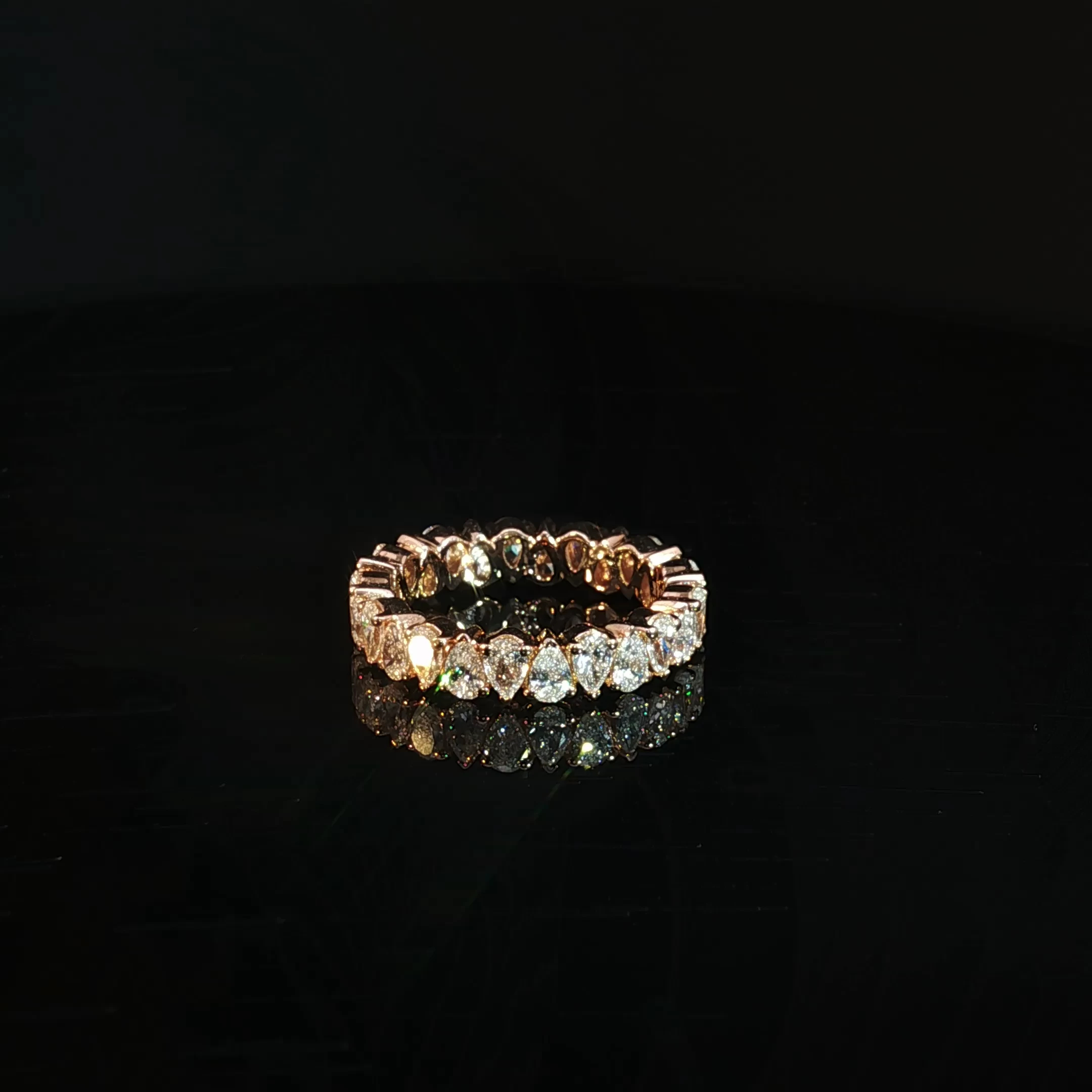 14K Gold Eternity Band with 2.31 CTW Diamonds - Image 4