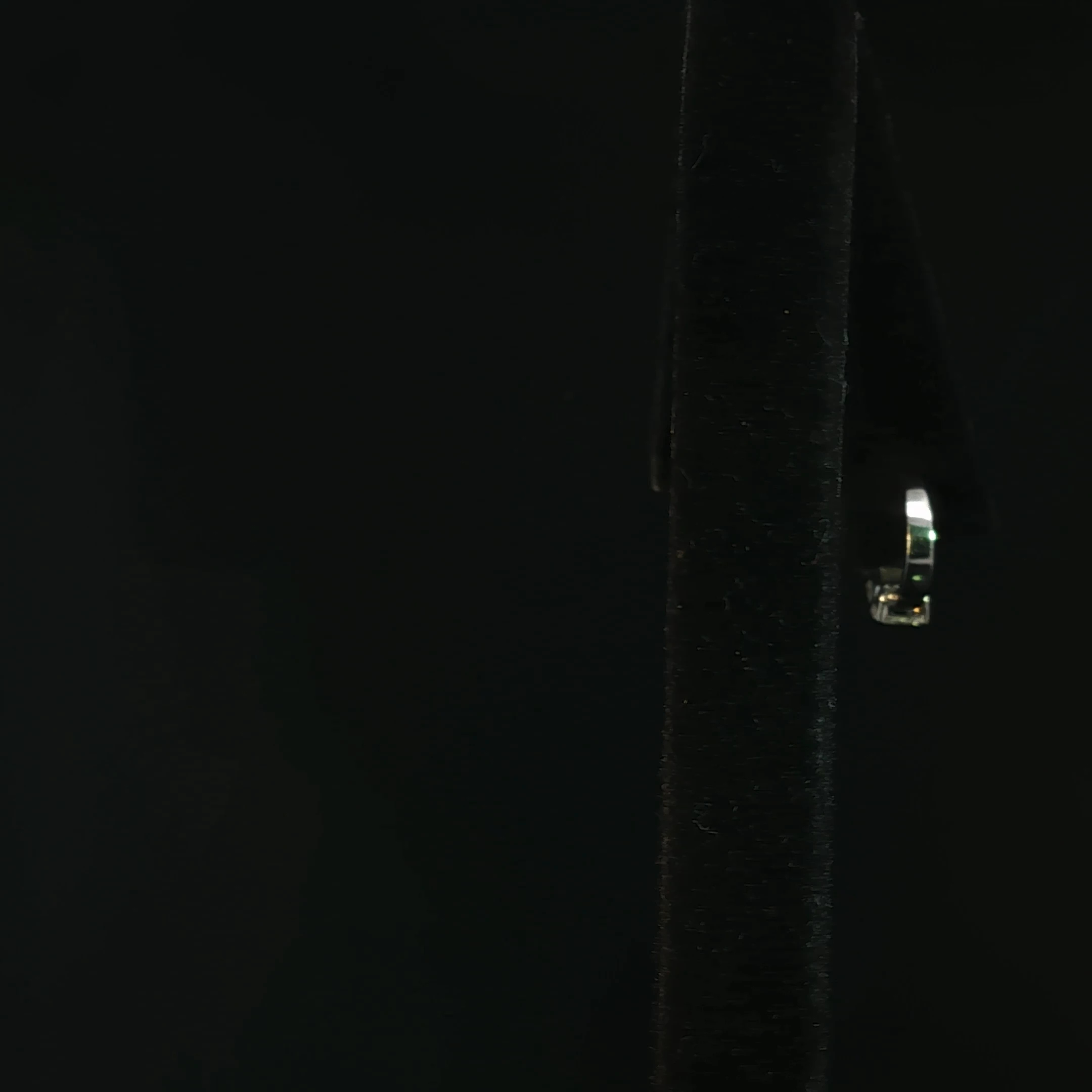 Emerald Cut Lab Grown Diamond Hoop Earrings with 1.70 CTW - Image 3