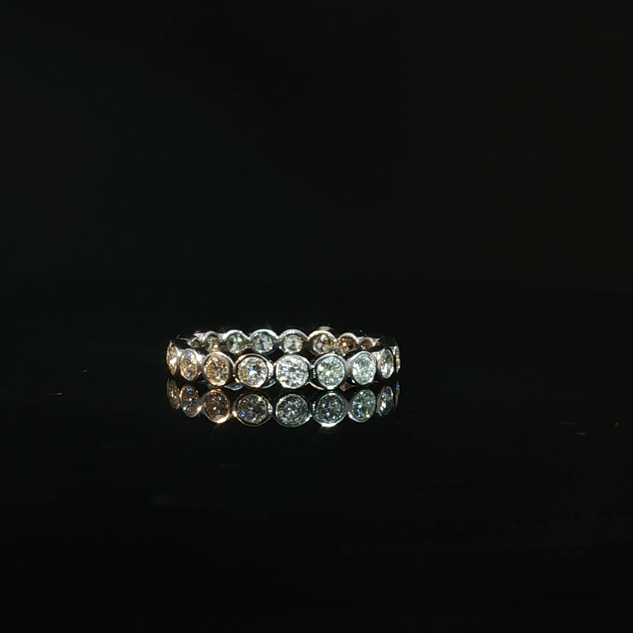 Bezel Set Round Lab-Grown Diamond Eternity Band - Image 2