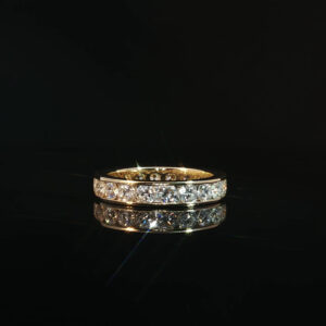 Round Channel Set Eternity Band 2.22 CTW Diamonds
