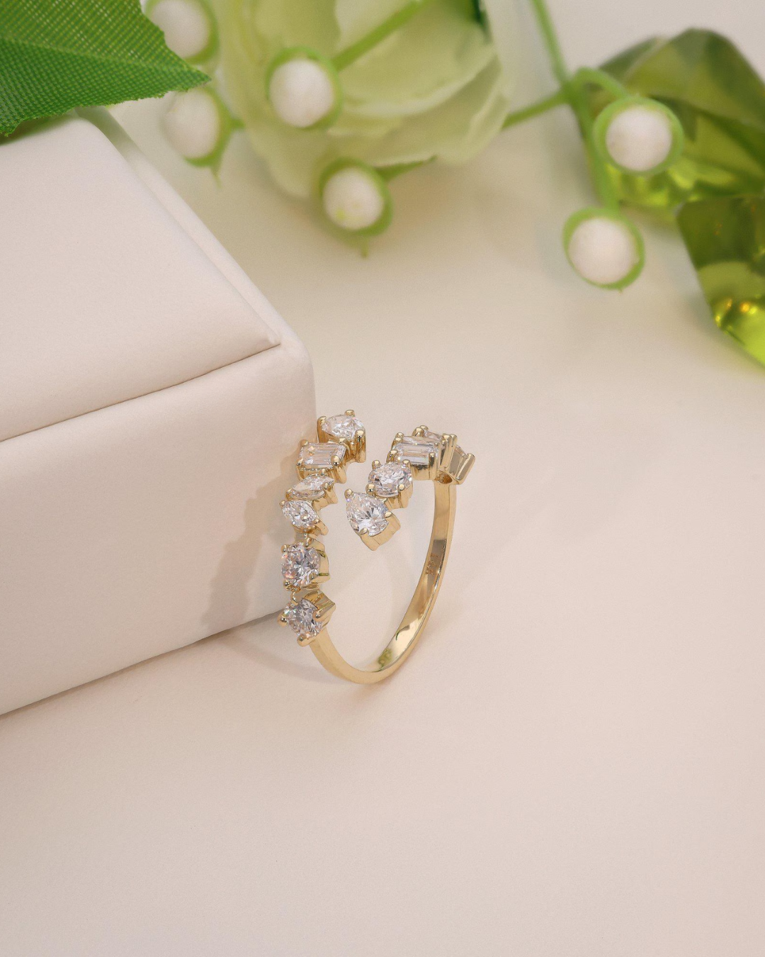 Multi Shape Open Wedding Band - Image 4