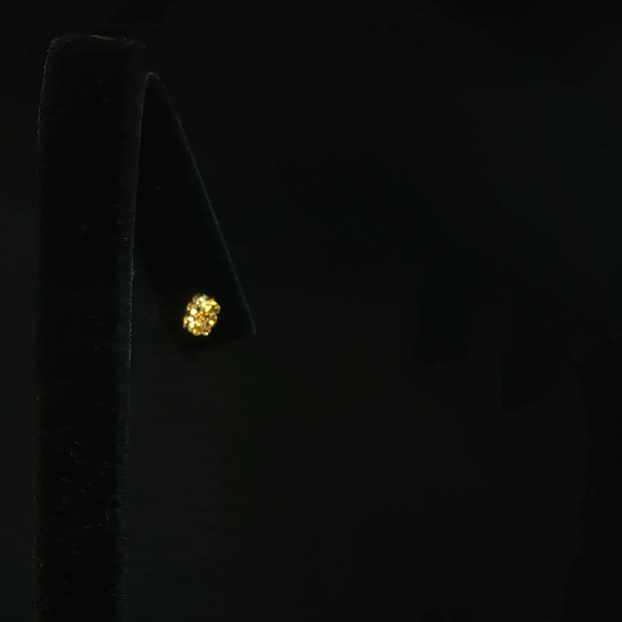 Floral Cluster Lab-Grown Diamond Stud Earrings with 0.58 CTW - Image 4