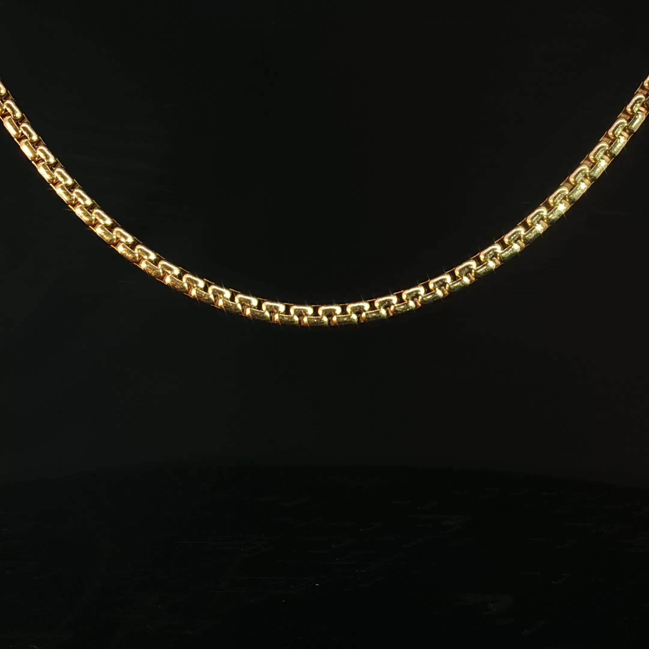 10K Yellow Gold Chain Necklace - Image 4