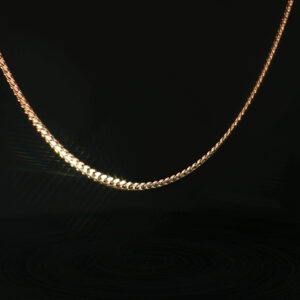 10K Rose Gold Cuban Chain Necklace