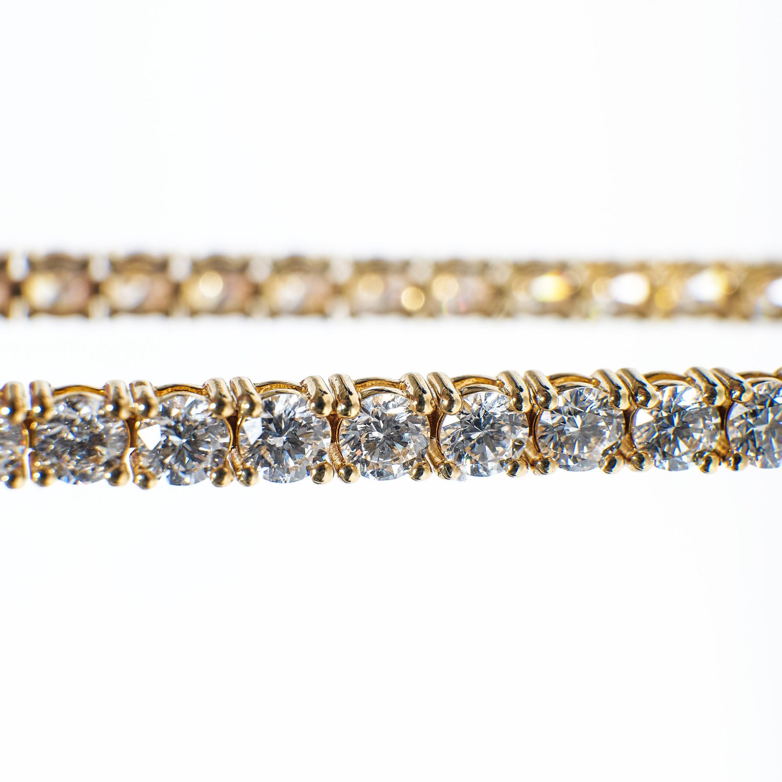 14K Gold Classic Diamond Tennis Bracelet- 23.31CT - Image 3