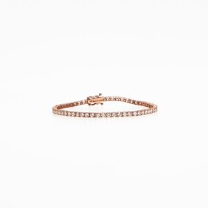14K Gold Classic Diamond Tennis Bracelet-3.36CT