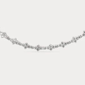 Rome Gold Diamond Cross Chain